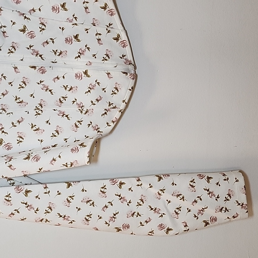 Aritzia Sunday Best Maverick Bustier Top White Floral Size Meduim - Picture 7 of 16